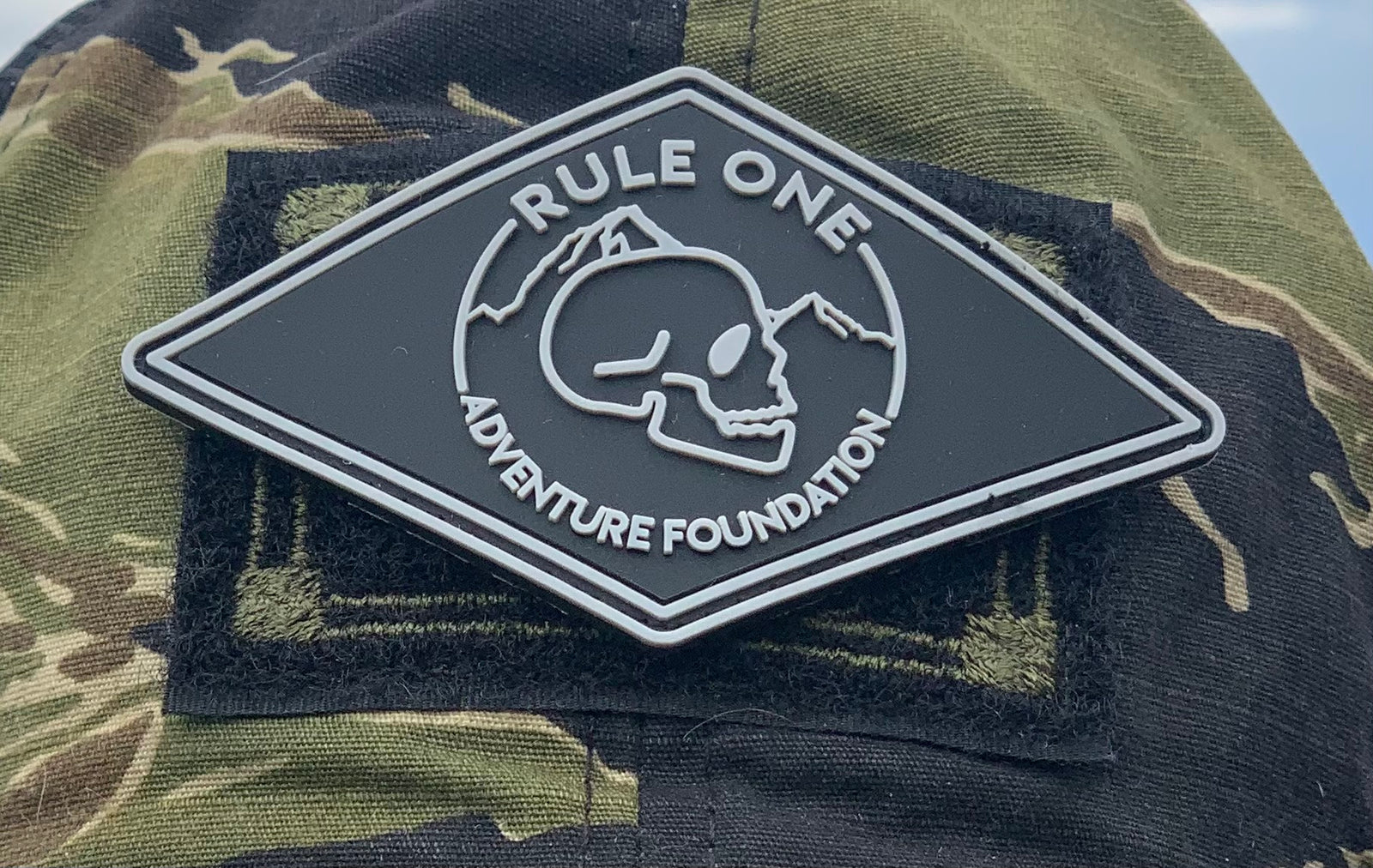 R1AF Diamond PVC patch